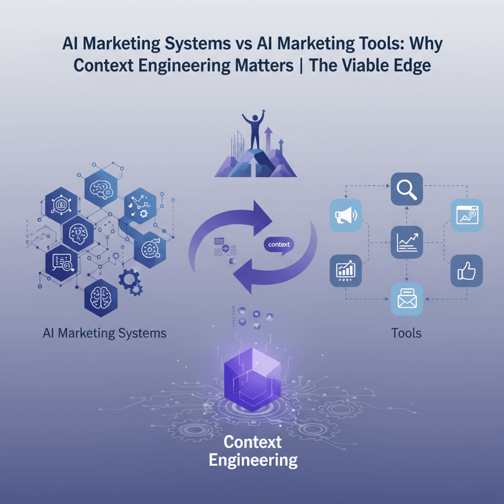 AI Marketing Systems vs AI Marketing Tools: Why Context Engineering Matters